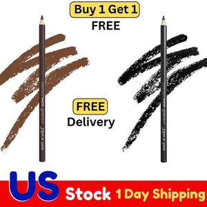 wet n wild Eyeliner Pencil Pack of 2 (Black & Brown) - Color Icon Kohl Eye Liner - Picture 1 of 8