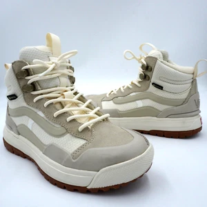 Vans Ultrarange Exo Hi MTE-1 Gore Tex Boots Womens 6.5 Off White Grey Lace-Up - Picture 1 of 12