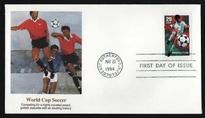 #2834 29c 1994 World Cup, Fleetwood FDC **ANY 5=FREE SHIPPING** - Picture 1 of 1