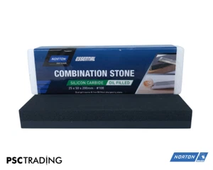 Norton Bear 108 Combination Sharpening Stone Oil Filled 25x50x200mm - Picture 1 of 1