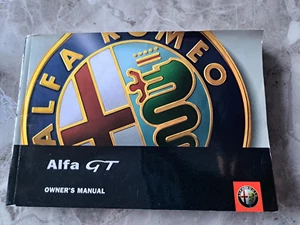 GENUINE ALFA ROMEO GT COUPE 2003 2010 OWNERS MANUAL / HANDBOOK 263 PAGES - Picture 1 of 3