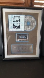 STEVIE WONDER - "CONVERSATION PEACE" ORIGINAL RIAA PLATINUM RECORD AWARD - Picture 1 of 5