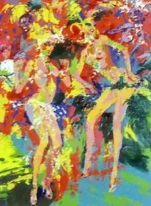 LeRoy Neiman "Passistas" 1981 #1338LN10X00DIVA - Bild 1 von 1