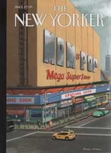 The New Yorker Magazine  Oct 13, 2014   "Mom & Pop Mega Superstore" Bruce McCall - Bild 1 von 4