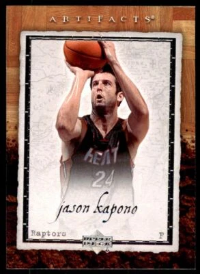 Artefactos de cubierta superior Jason Kapono 2007-08. Toronto Raptors #48 Foto 1 de 2