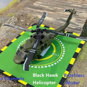 2025 Neu K170 Black Hawk Hubschrauber RC Hubschrauber 4 Kanal Brushless Motor - Bild 1 von 17