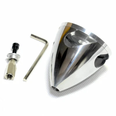 4 Bladed Aluminum Spinner 3in /76mm for 8mm Shaft Nitro Glow Engine RC Airplane - Image 1 of 4