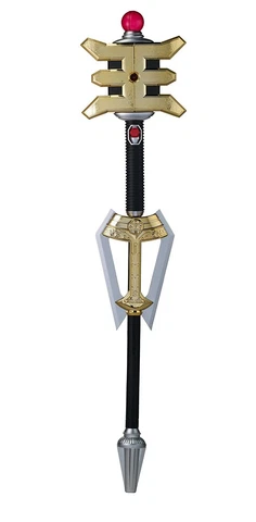 Power Rangers Legacy Zeo ~ GOLDEN POWER STAFF PROP REPLICA COSPLAY ~ Bandai Cover