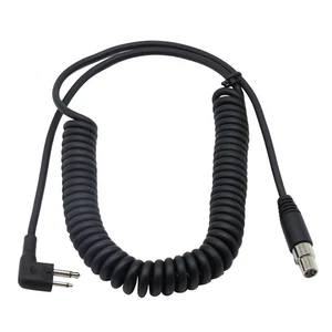 2-Pin to 5-Pin Coil Cord Headset Cable for Motorola XTN446 XTN500 XTN600 Radios - Foto 1 di 6