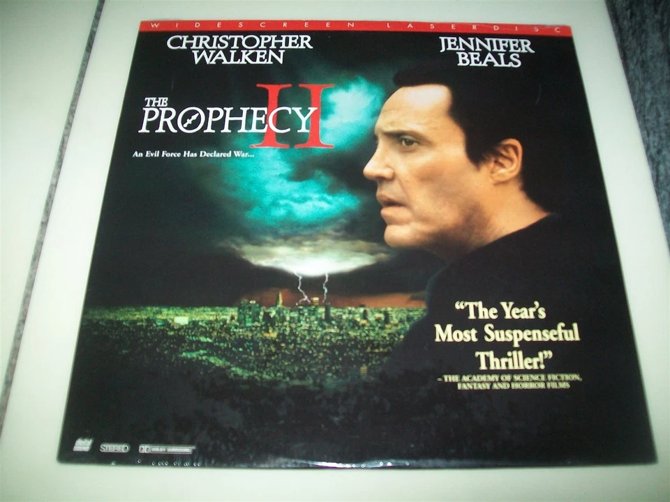 THE PROPHECY II Laserdisc LD WIDESCREEN BRAND NEW SEALED RARE CHRISTOPHER WALKEN Foto 1 de 1