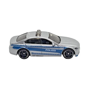 2025 Matchbox BMW M5 Police - Silver - Autobahn Express VI - Loose - Picture 1 of 4