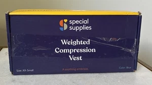 Special Supplies Weighted Sensory Compression Vest Calming & Supportive XX-Small - Picture 1 of 11