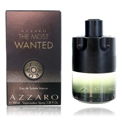 Azzaro The Most Wanted de Azzaro, 3,3 OZ eau de parfum spray intenso para hombres Foto 1 de 4
