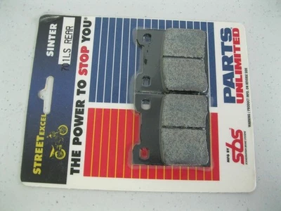 94-97 Suzuki GS500E GSF600 Bandit SBS Rear Brake Pads FA222 1722-0058 - Image 1 of 4