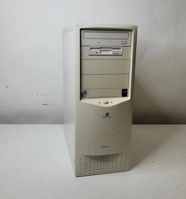 Retro Gaming Gateway Essential 500 Pentium III 128MB RAM 20GB HDD Windows 98 Foto 1 de 4