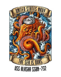 USS Alaska Decal  PICK THE ITEM YOU WANT WE WILL APPLY IT - Picture 1 of 56