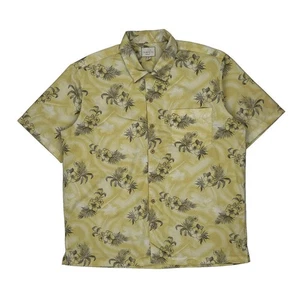 Trader Bay Hawaiian Shirt - XL Beige Cotton - Picture 1 of 8