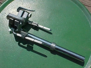 used TAMA OMNILOCK dual tom arm mount LEVER LOCK for Artstar bass drum set JAPAN - Picture 1 of 24