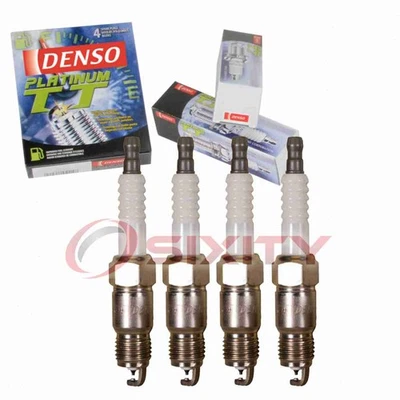 4 pc Denso Platinum TT Spark Plugs for 1978-1980 Oldsmobile Starfire 2.5L L4 hz - Image 1 of 4