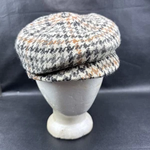 Vintage High Society W.J. Milne LTD Aberdeen Scotland Wool Beret Cap 7 1/4 - Picture 1 of 5