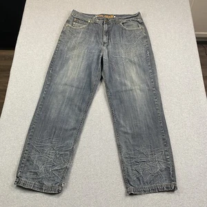 Tool Jeans Brand Mens 36x32 Straight Loose Denim Streetwear Distressed Workwear* - Picture 1 of 19