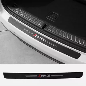 90*7CM Sport Style Vehicle Car Door Scuff Sill Cover Panel Step Trunk Protection - Picture 1 of 10