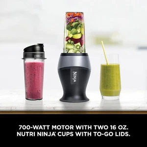 Ninja Fit Compact Personal Blender, Portable 700-Watt Base, (2) 16-oz. Cups/Lids - Picture 1 of 13
