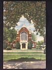Chapelle vintage de l'Institut Emmanuel Diaconess, Omaha, NE carte postale jamais postée 