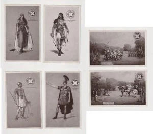Desfile de St Albans x 6 postales. Postalmente sin usar. - Imagen 1 de 1