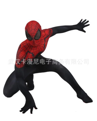 Marvel Universe Superior SpiderMan Costume ZENTAI Suit Spandex Spiderman Cosplay - Image 1 of 4