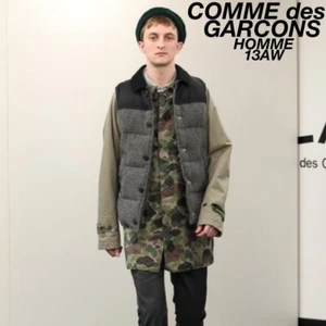 COMME des GARCONS HOMME Valstar Camouflage Trench Coat - Picture 1 of 14