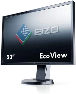 EIZO FlexScan EV2336W 23-inch Color LCD Monitor Full HD 1920 x 1080 Black - Image 1 of 2