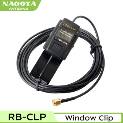 Suporte de clipe de janela NAGOYA RB-CLP SMA-M 3M RG-174 para cabo de antena de rádio de carro - Imagem 1 de 4
