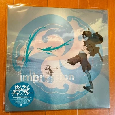 Samurai Champloo "Impression" Music Vinyl Record Nujabes 2LP from Japan NEW - Image 1 of 4