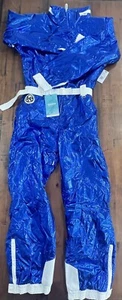 Tipsy Elves Ski Suit Mens XL BLUE DIAMOND Snow Suit Brand New RETIRED RARE VTG - Picture 1 of 6