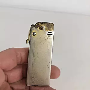 Vintage Art Deco Thoren Switzerland Push Slide Cigarette Lighter - Picture 1 of 7