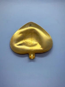 Vintage 1950’s Copper Metal Avant Garde Leaf Ashtray | Unique & Rare - Picture 1 of 4
