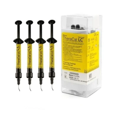 TheraCal LC light-cured resin-modified calcium silicate 4 Syringes From Bisco