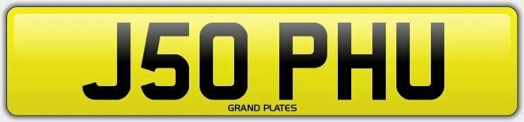 JOSEPH NUMBER PLATE JOE U REGISTRATION J50 PHU ALL FEES INCLUDED JOES REG JOEY - Image 1 of 1