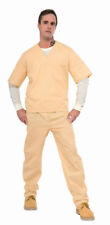 Beige Prisoner Suit Costume Adult Standard