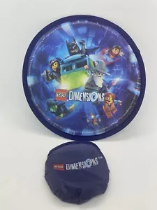 Lego Dimensions rare Game Stop promo Fabric Foldable Frisbee New! - Picture 1 of 4