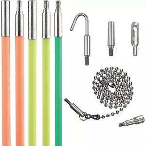 Klein Tools 50254 Multi Flex Glow Rod Set, 25-Foot - Picture 1 of 8