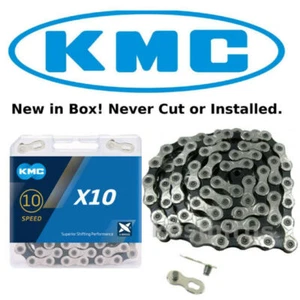 KMC X10 MTB Road Bike Chain 116L 10 Speed Bicycle Chain Magic Button Mountain - Picture 1 of 4