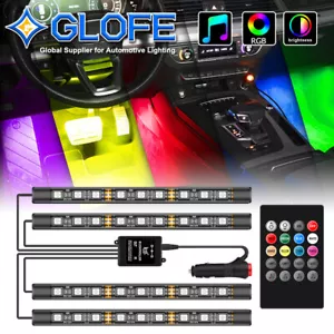 Tira de luz LED para interiores de coche para piso ambiente decorativo 36-SMD - Imagen 1 de 10