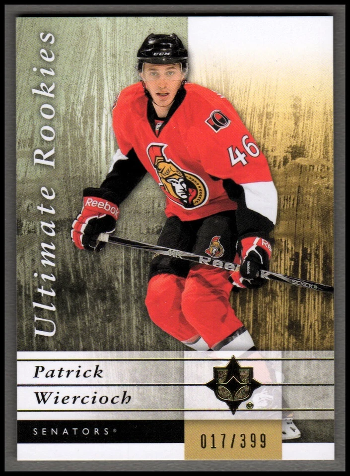 2011-12 Ultimate Collection #106 Patrick Wiercioch RC 017/399 - NM-MT - Image 1 of 1