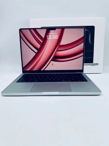 Apple MacBook Pro 14" 2023 M3 8-Core CPU 10-Core GPU 8GB Ram 512GB SSD In Silver - Afbeelding 1 van 22