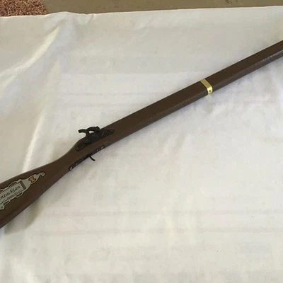 Rifle Toy Cap 1685 Vintage 37" Flintlock Parris Madera Kentuckian Usado Foto 1 de 4