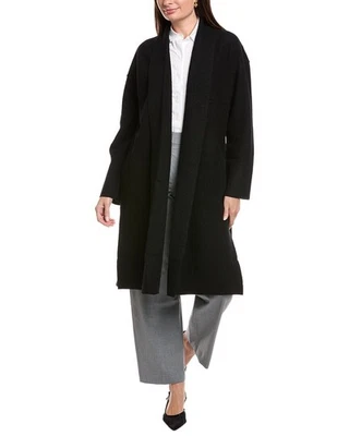 Eileen Fisher Petite High Collar Wool Coat Women's - Image 1 of 2