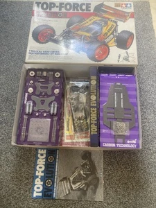 KIT NUEVO SIN USAR TAMIYA 58107 VINTAGE TOP FORCE EVOLUTION BUGGY 1/10 RC 4x4 DF01 - Imagen 1 de 16