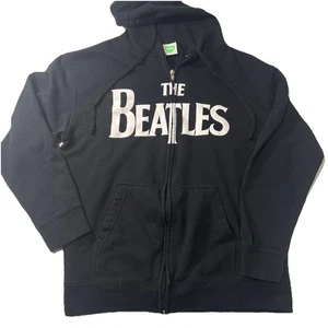 Sudadera con Capucha y Cremallera The Beatles 2005 De Colección Adulto Grande Negra Producto Oficial - Imagen 1 de 8